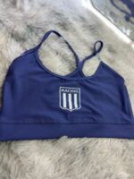 Top Azul escudo blanco - Imagen 2