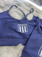 Top Azul escudo blanco - Imagen 3