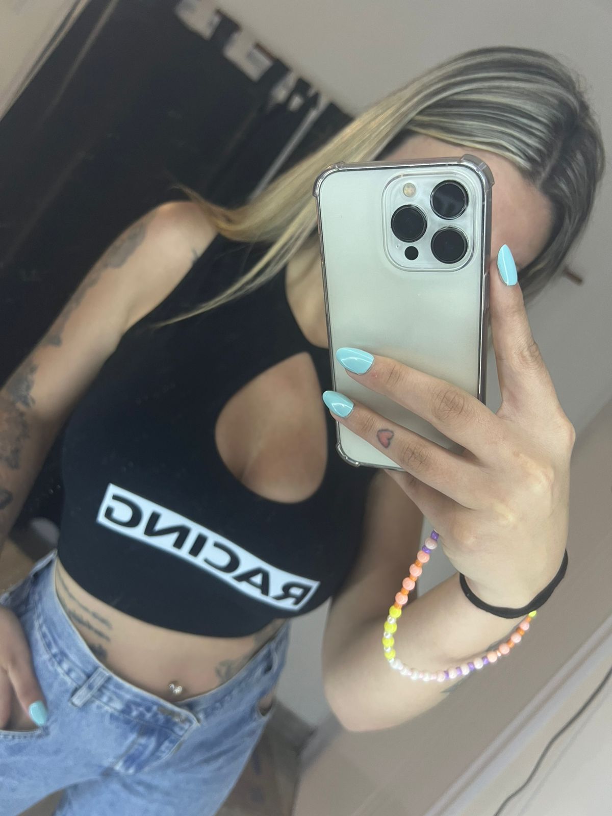 NTDC-0036 Top Gota NEgro - Imagen 1