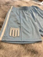 SHORT RETRO BORDADO CELESTE - Imagen 2