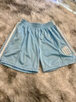 SHORT RETRO BORDADO CELESTE - Imagen 4